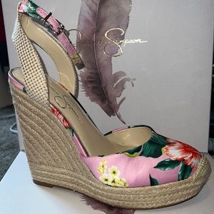 Jessica Simpson- Women's Zestah Wedge Sandal Espadrille